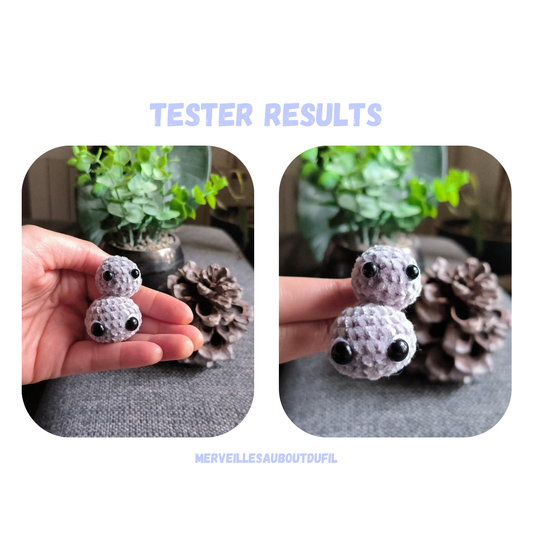 Stone Buddies Crochet Pattern NO SEW