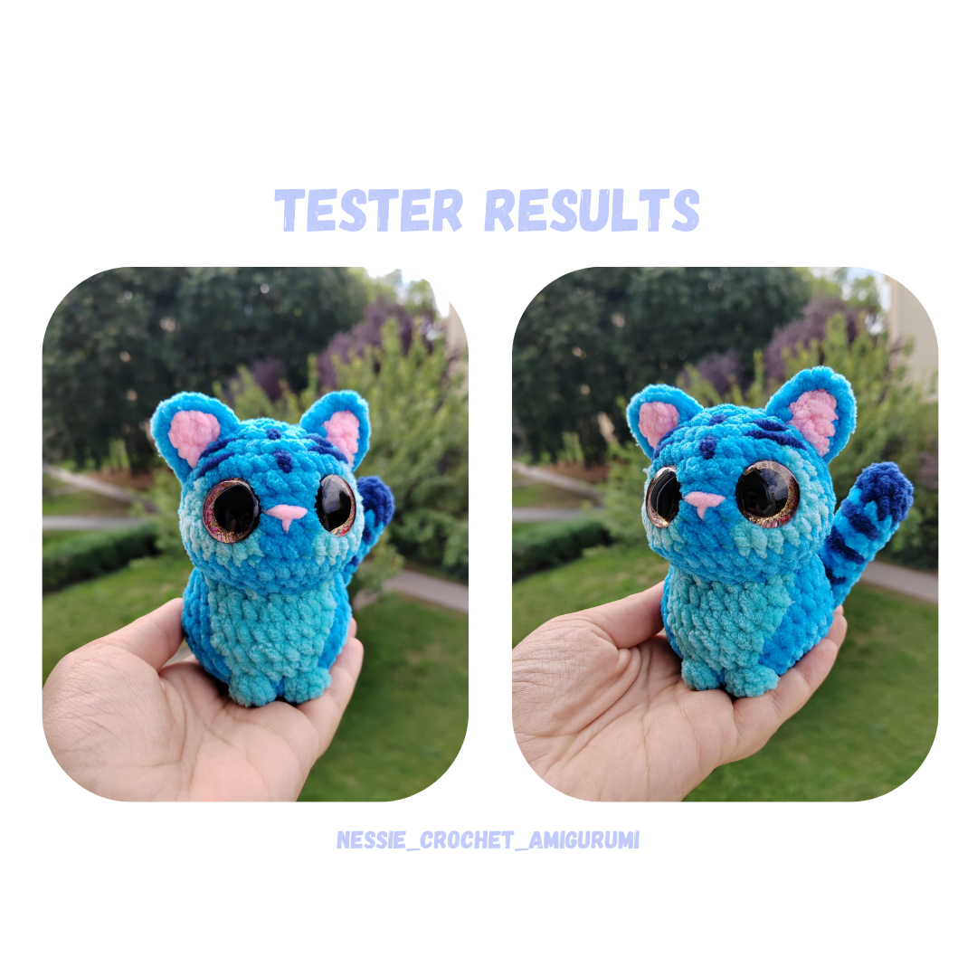 Low Sew Demon Tiger Pattern
