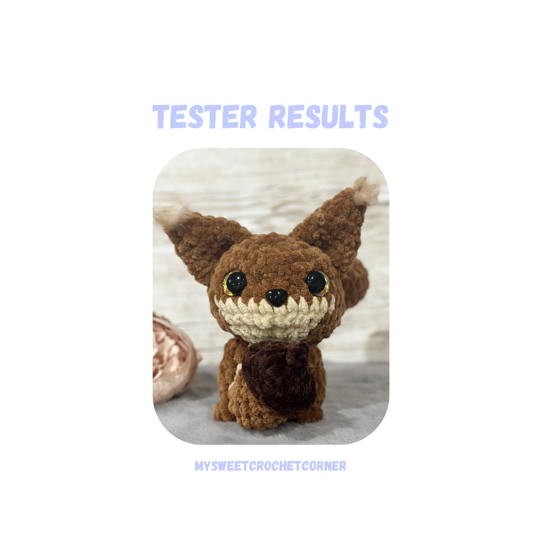 Squirrel with Acorn Crochet Pattern Low Sew