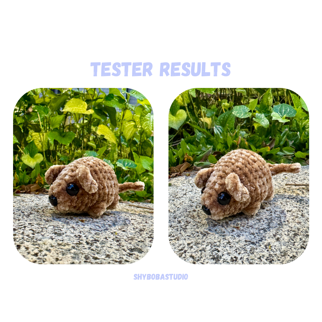 Baby Mouse Crochet Pattern No Sew