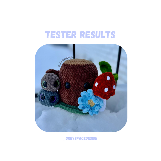 Tree Stump Buddy Crochet Pattern