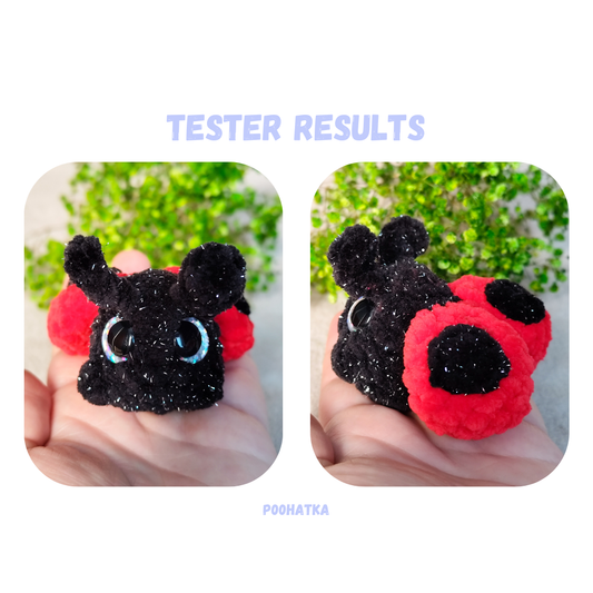 Baby Ladybug Crochet Pattern LOW SEW