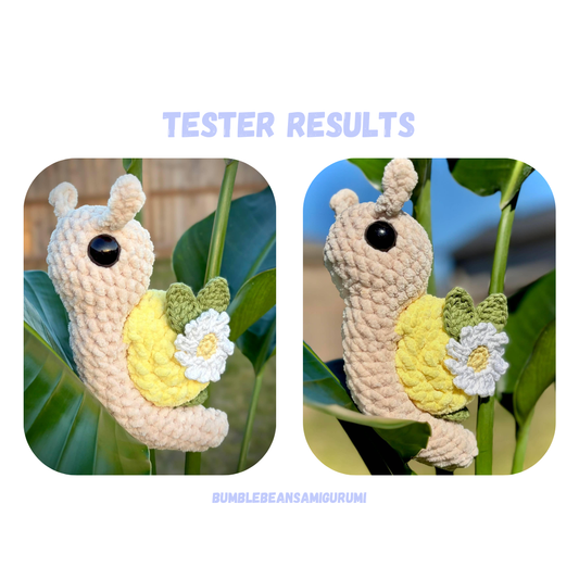 Snail Crochet Pattern LOW SEW