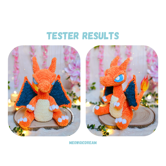 Fire Dragon Crochet Pattern