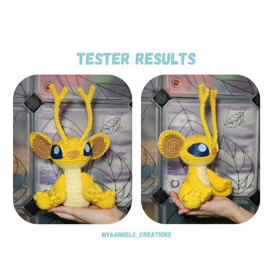 Electric Kauai Monster Crochet Pattern