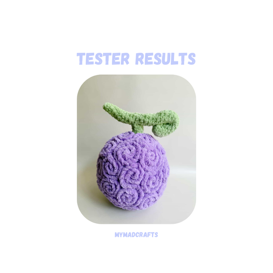 Stretchy Fruit Crochet Pattern / 2 in 1 Pattern: Low Sew and Sew Option