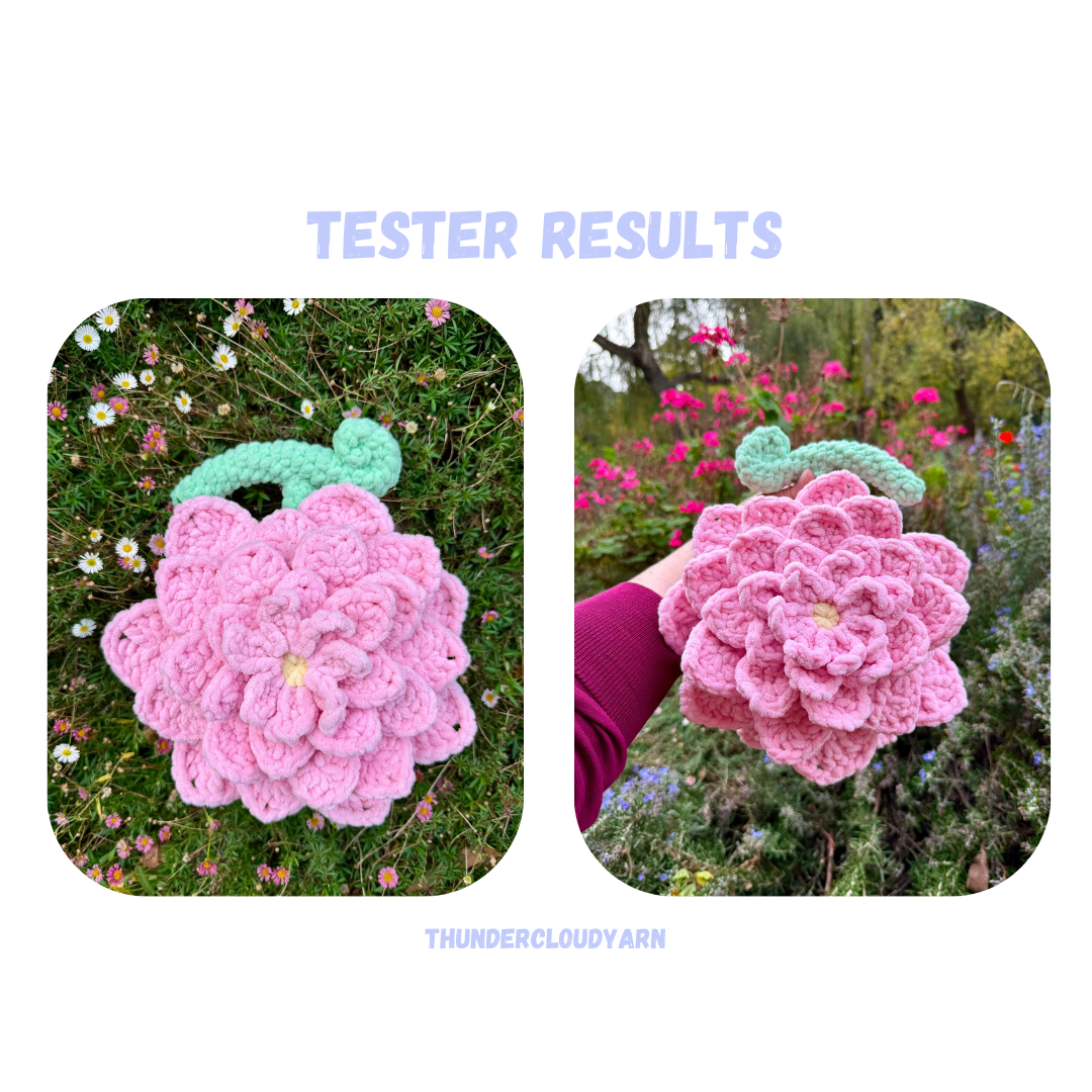 Flower Fruit Crochet Pattern