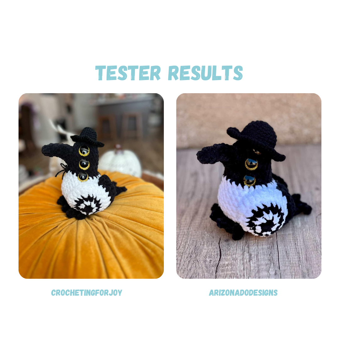 Demon Bird Crochet Pattern