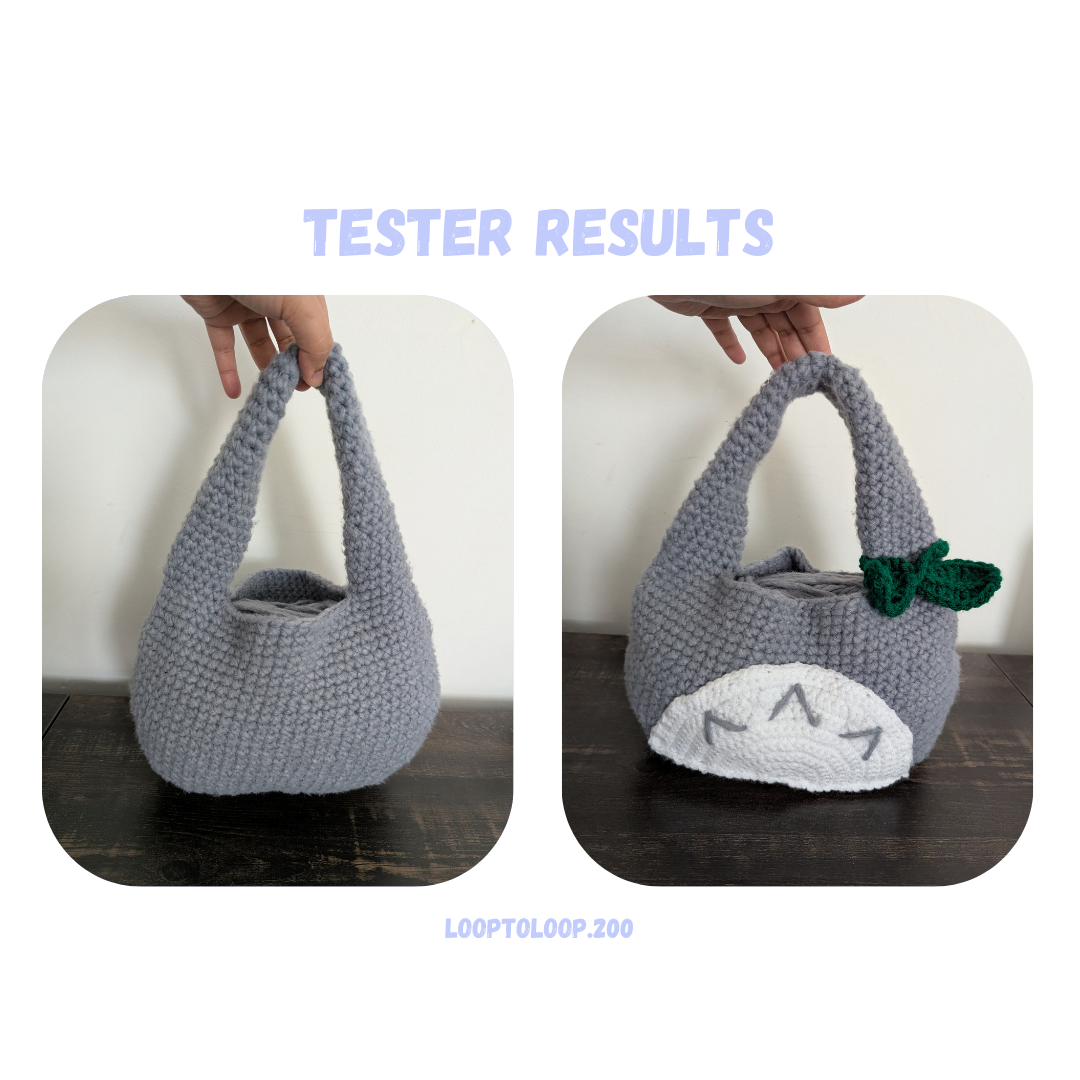 Soot Sprite Anime Bag Crochet Pattern