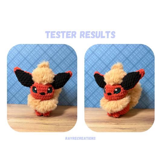 Low Sew Fire Fox Pattern