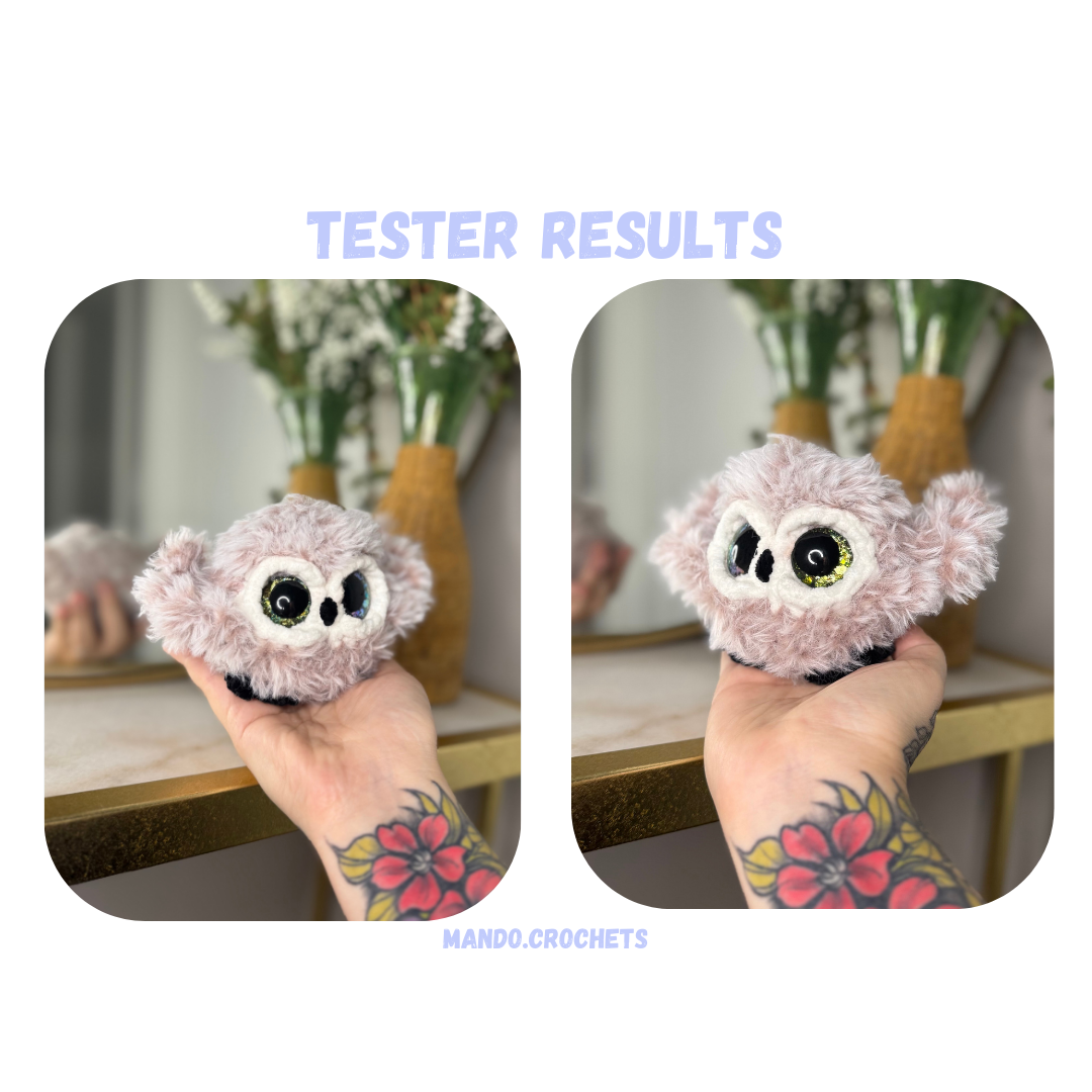 Owl Crochet Pattern NO SEW