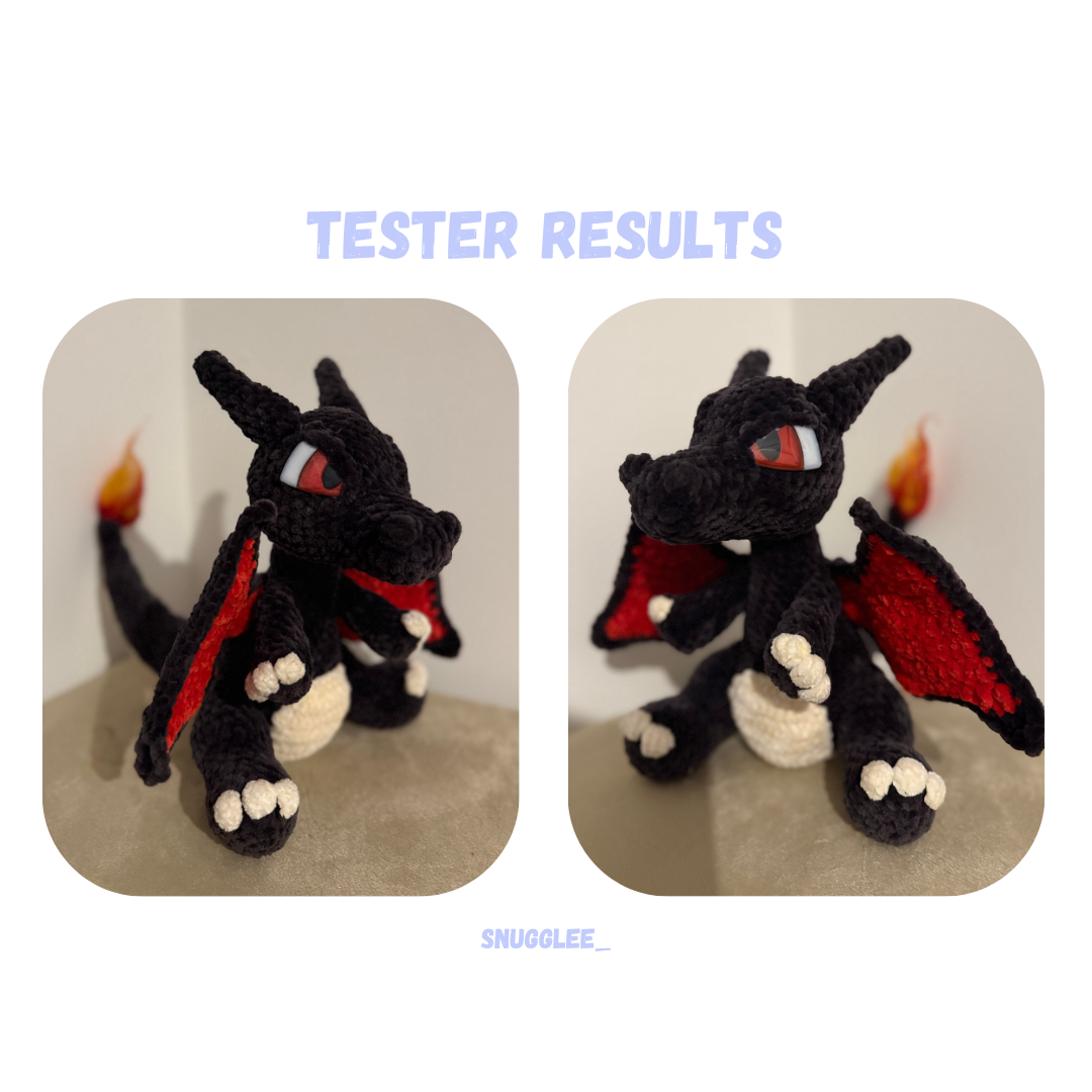 Fire Dragon Crochet Pattern