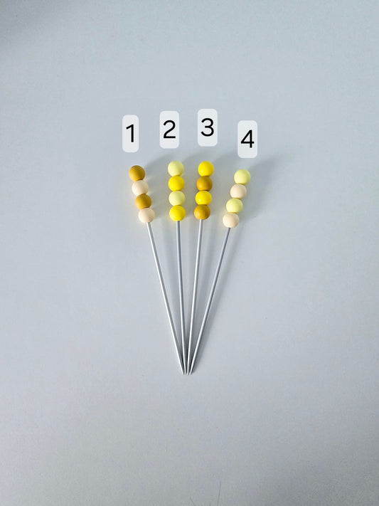 Sewing Sticks Classic Yellow