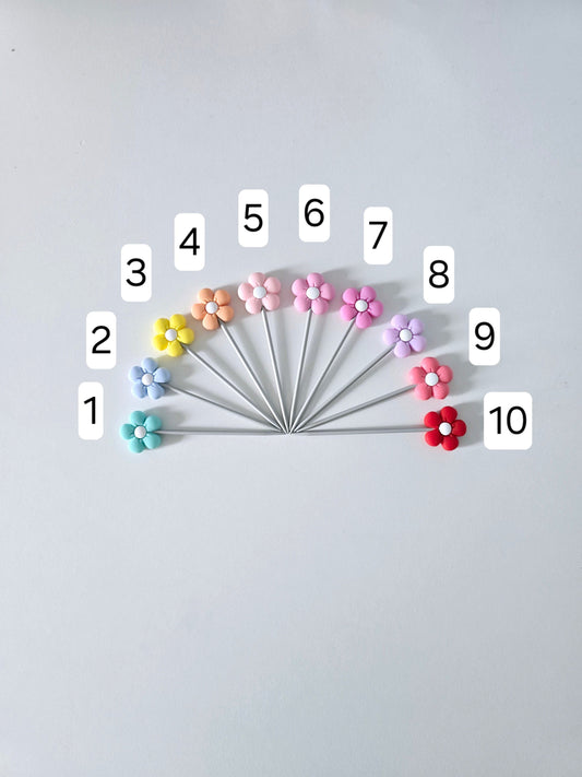 Short Sewing Sticks Flower