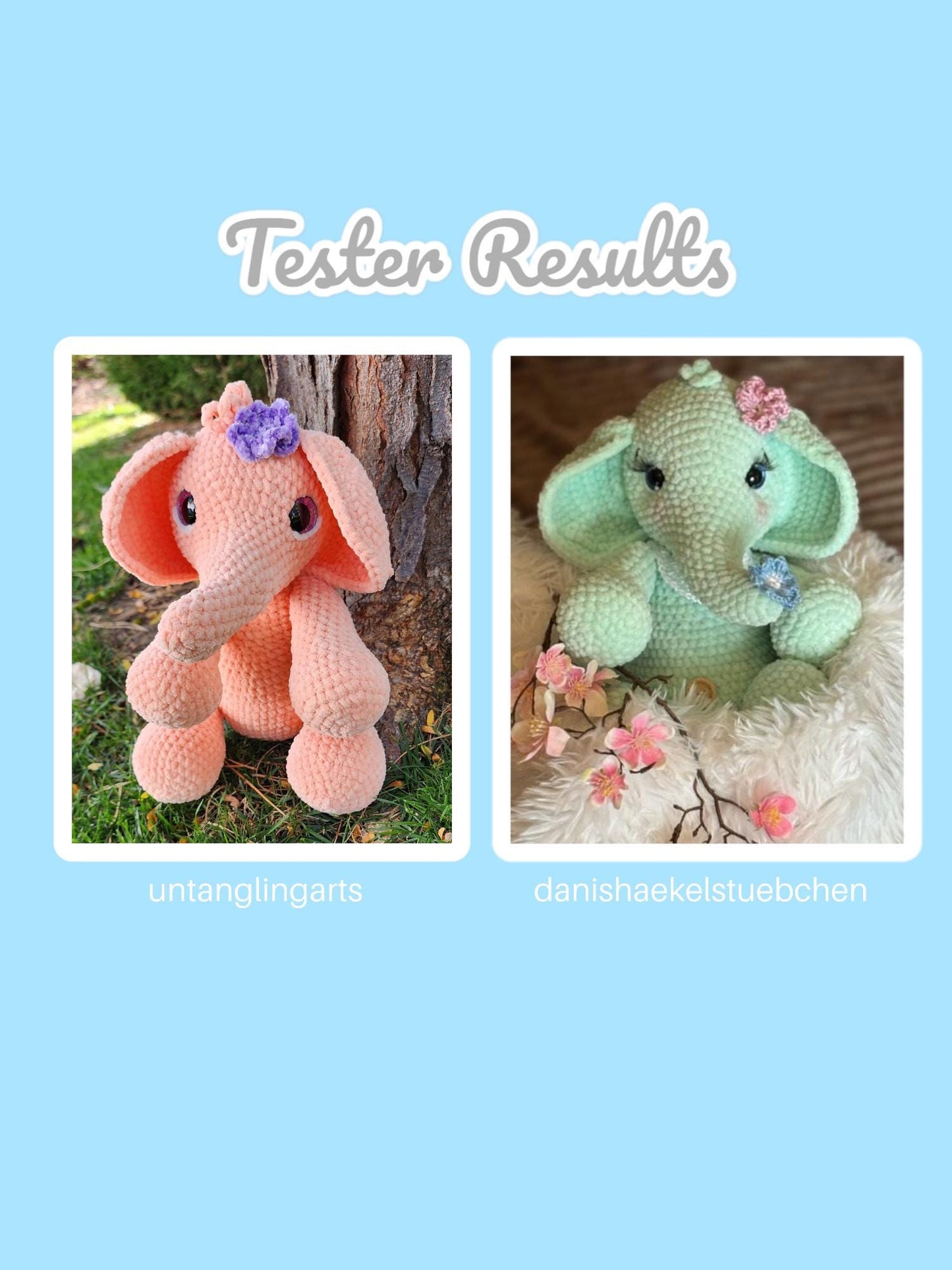 Elephant Crochet Pattern