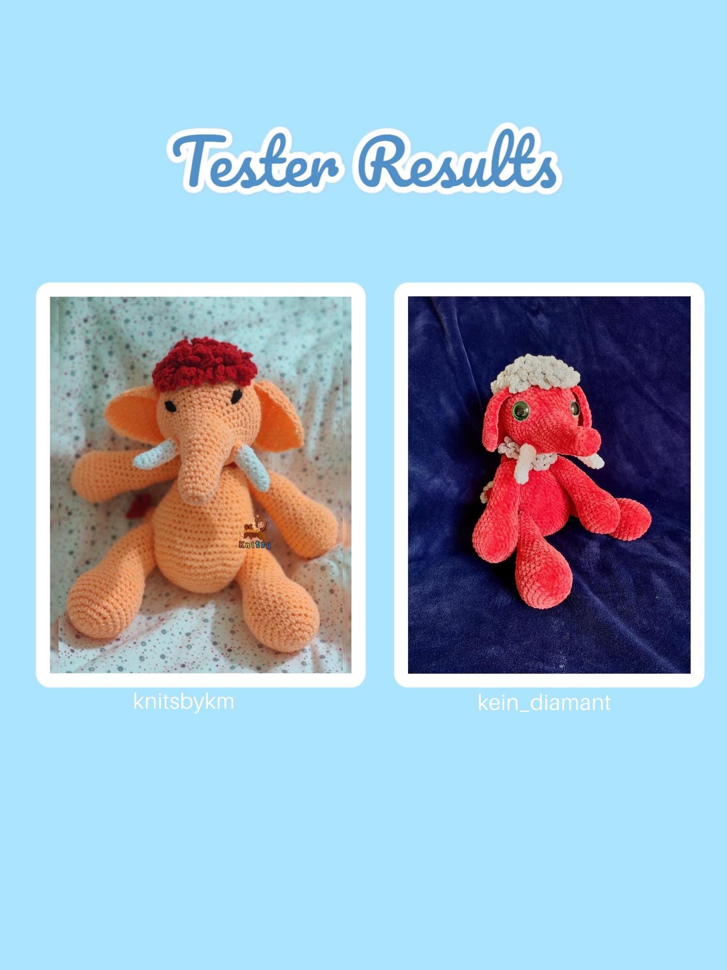 Mammuth Crochet Pattern