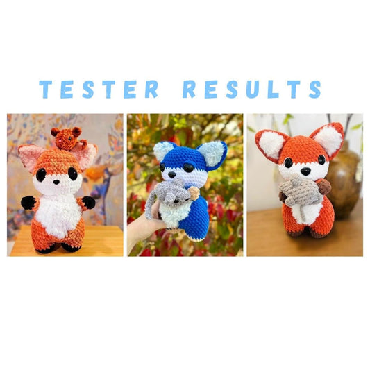 Fox And Friend Crochet Pattern