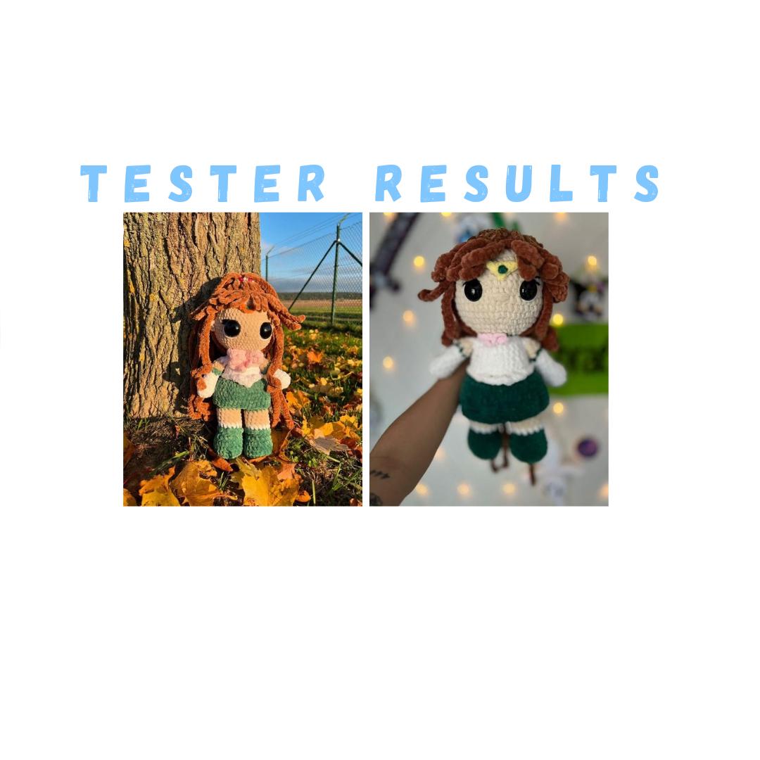 Sailor Jupiter Warrior Crochet Pattern