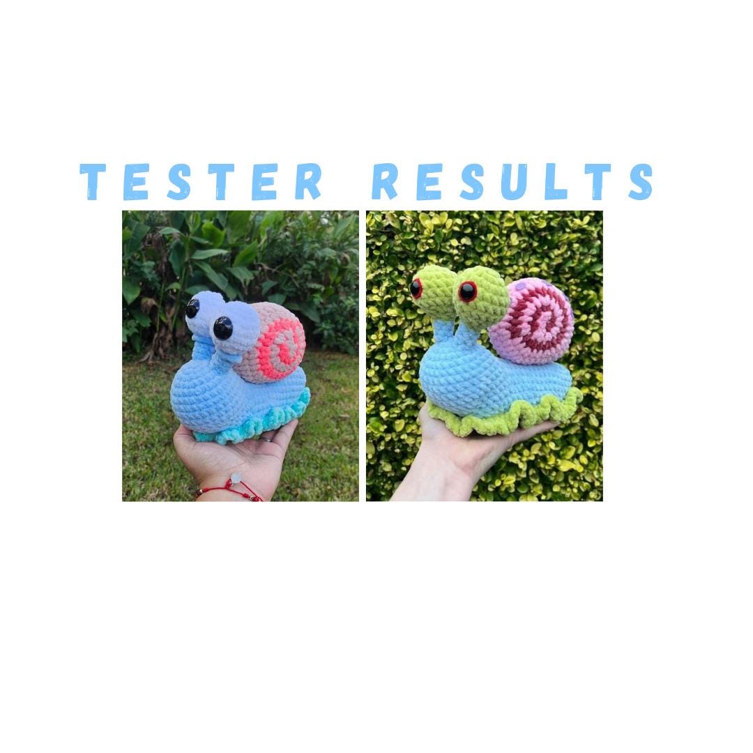 Water Snail Crochet Pattern