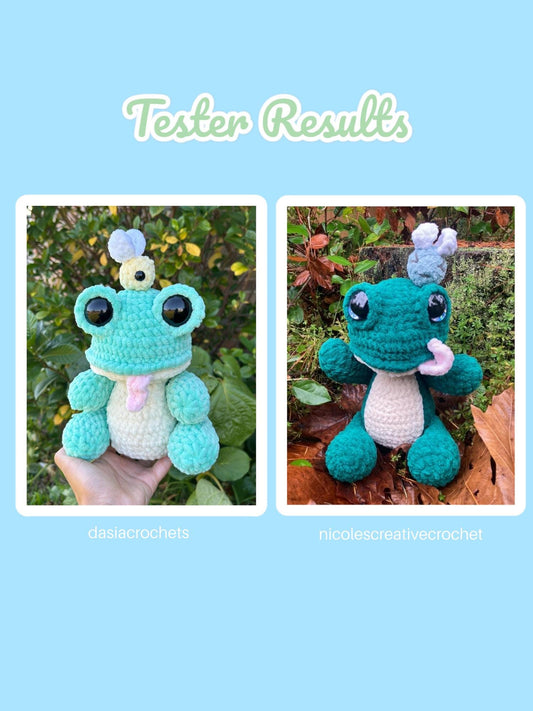 Chubby Frog Crochet Pattern