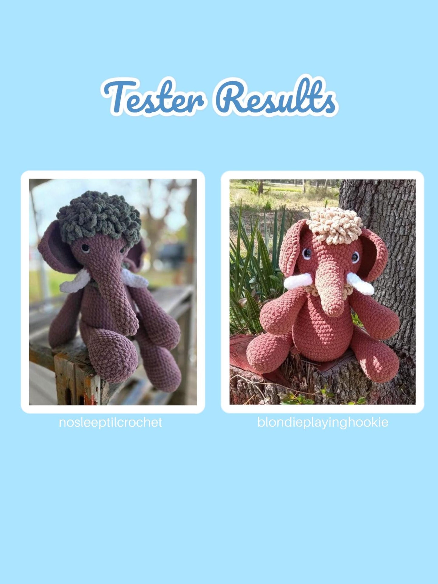 Mammuth Crochet Pattern