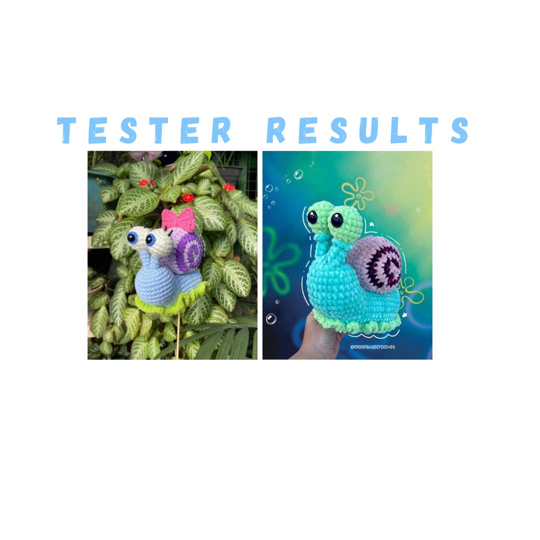 Water Snail Crochet Pattern