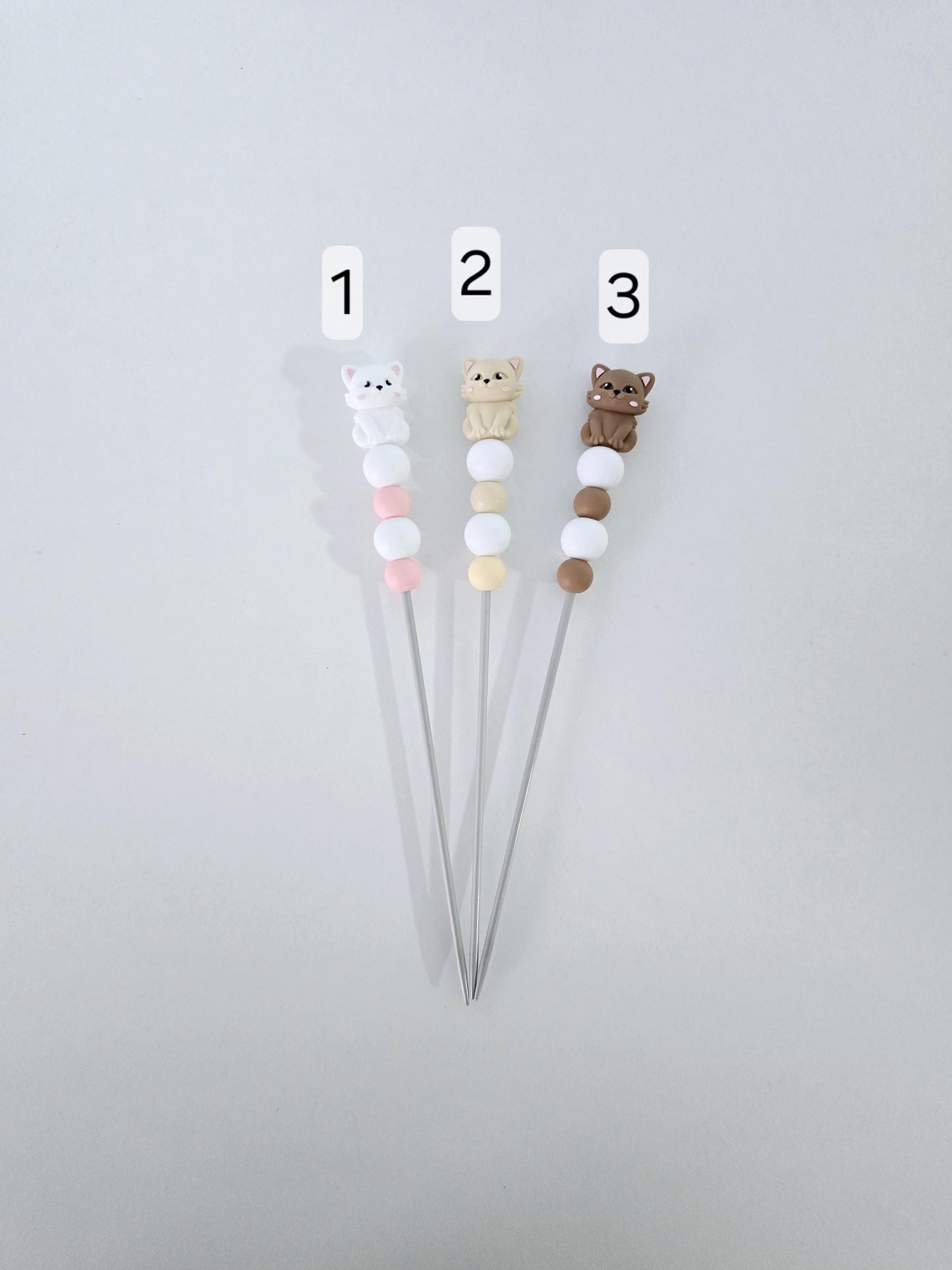 Sewing Sticks Cat Crochet Needles