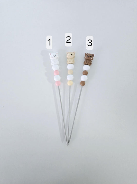 Sewing Sticks Cat Crochet Needles