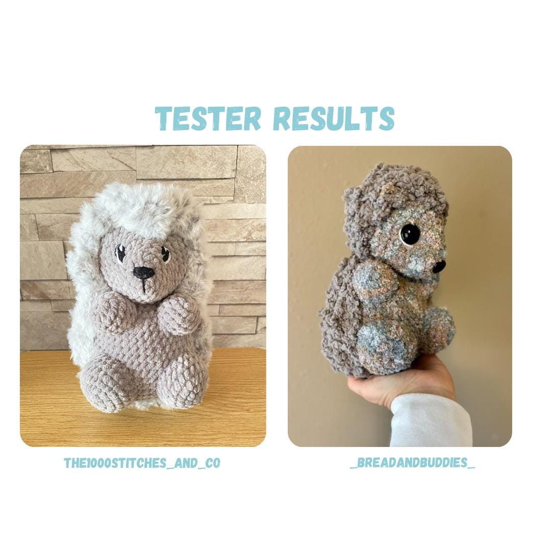 Hedgehog Crochet Pattern
