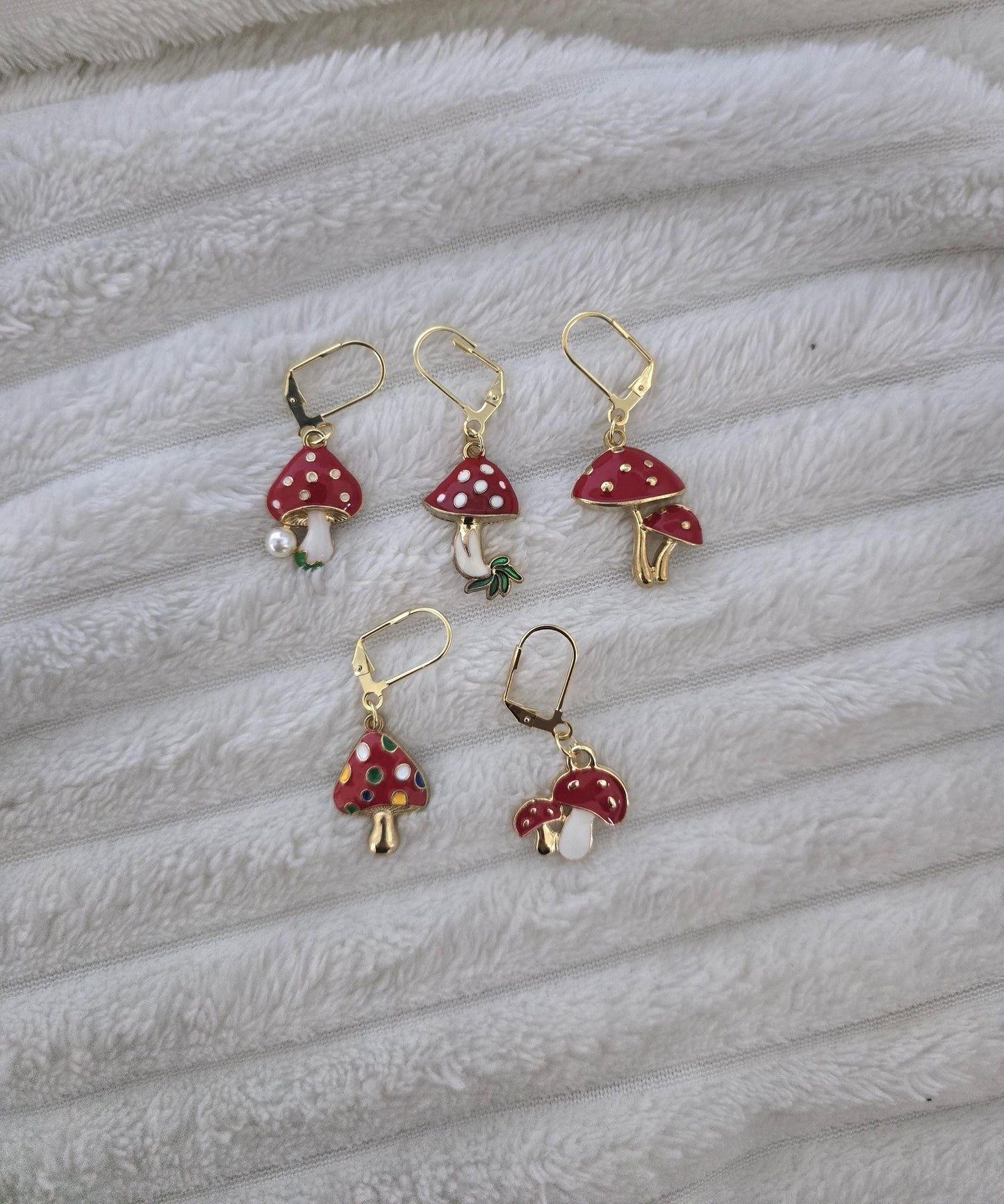 Stitch Marker Mushroom