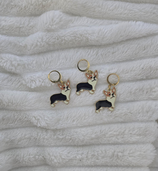 Stitch Marker Corgi