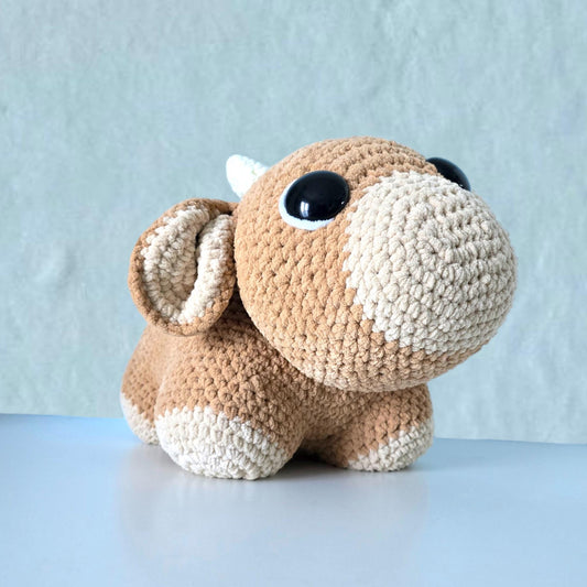 Cuddly Big Cow Crochet Pattern