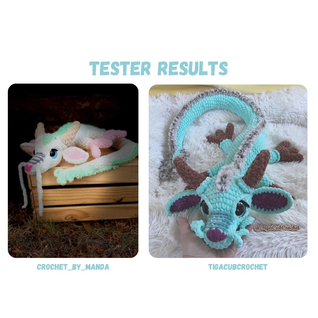 Spirit Dragon Crochet Pattern