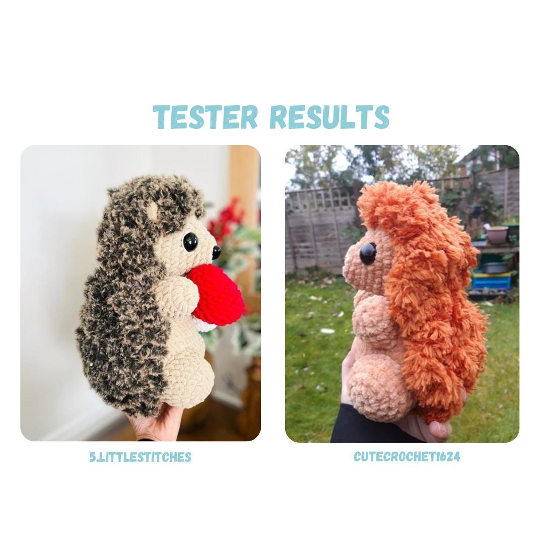 Hedgehog Crochet Pattern