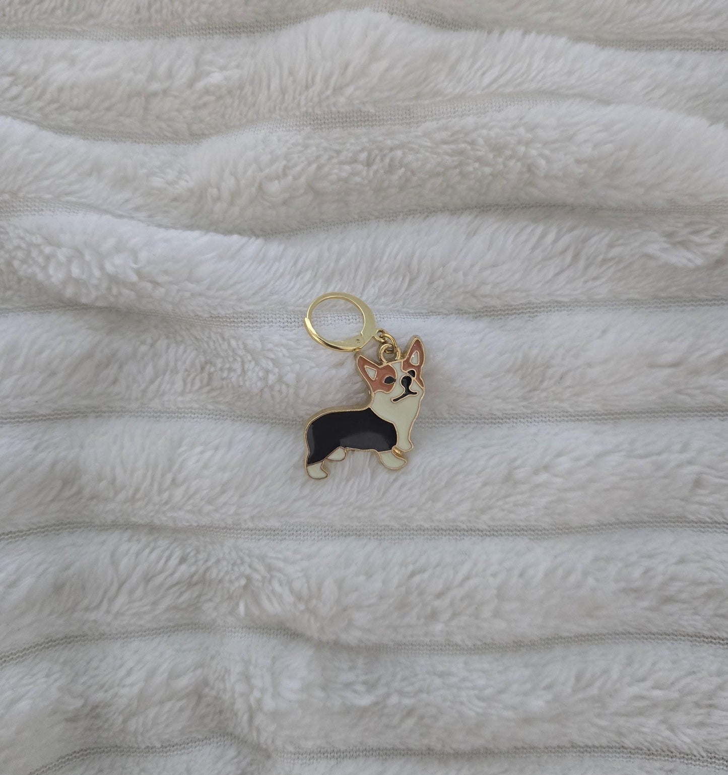 Stitch Marker Corgi