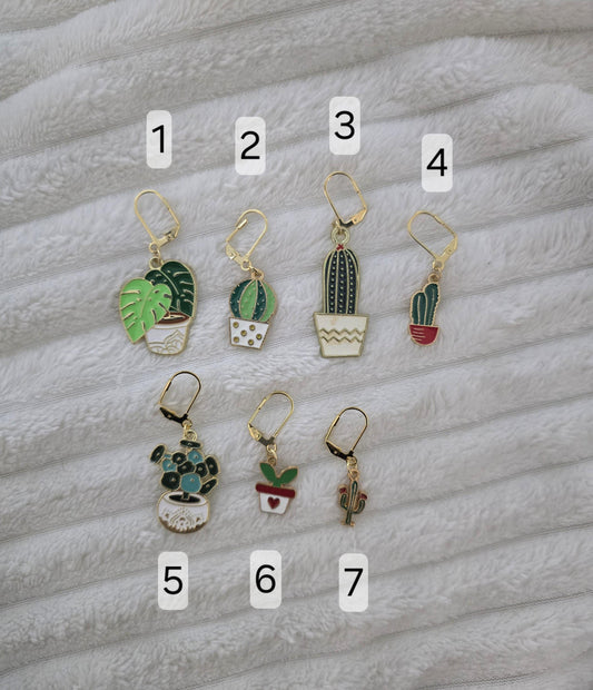 Stitch Marker Cactus