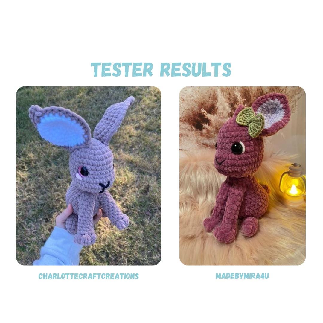 Binky Bunny Crochet Pattern
