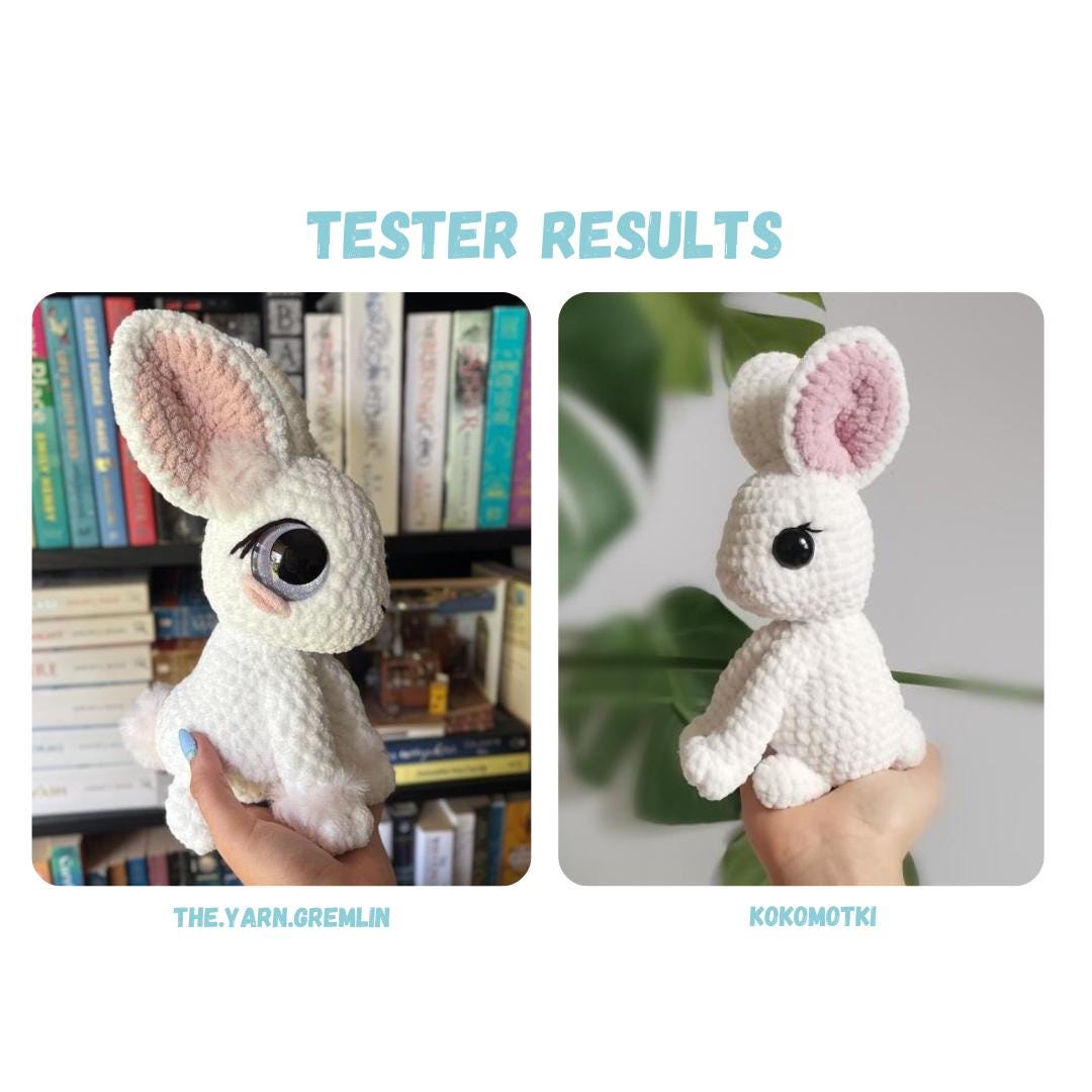 Binky Bunny Crochet Pattern