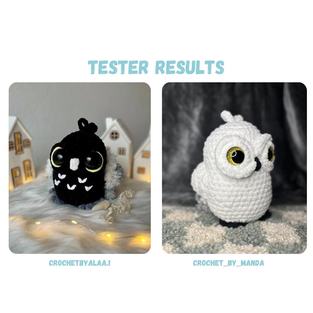 Wizard Owl Crochet Pattern