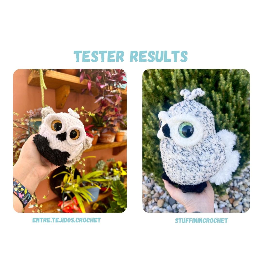 Wizard Owl Crochet Pattern