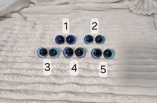 LIMITED OCEAN DESIGN Handpainted Safety Eyes Sparkling 20/25/30/35mm Sink Eyes Crocheting Amigurumi Toys