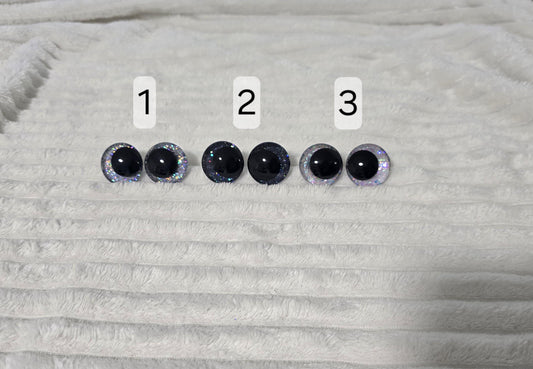 LIMITED SPHERE DESIGN Handpainted Safety Eyes Sparkling 20/25/30/35mm Sink Eyes Crocheting Amigurumi Toys