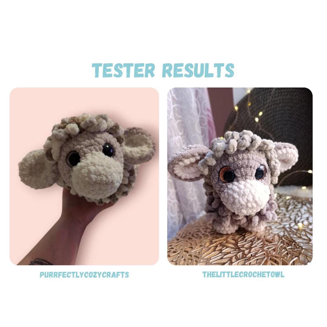 Sweet Sheep Crochet Pattern
