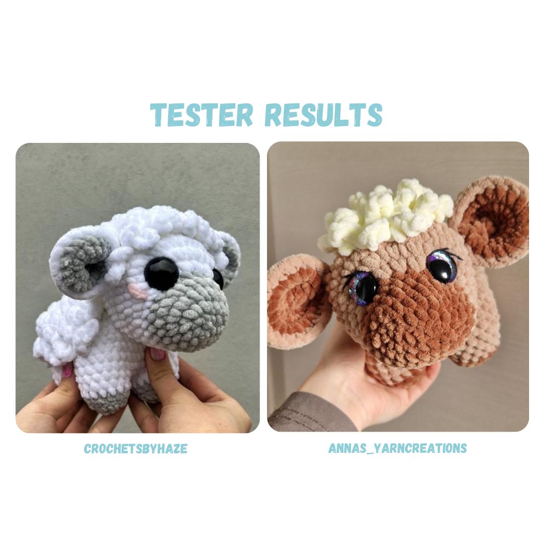 Sweet Sheep Crochet Pattern