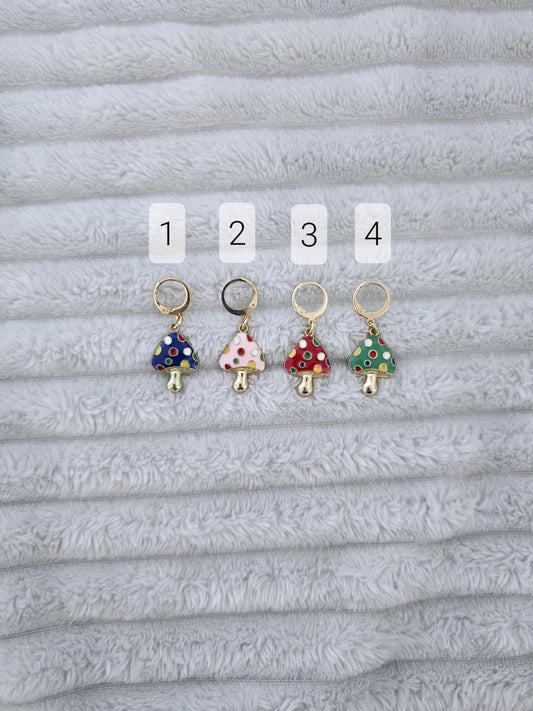 Stitch Marker Mushroom
