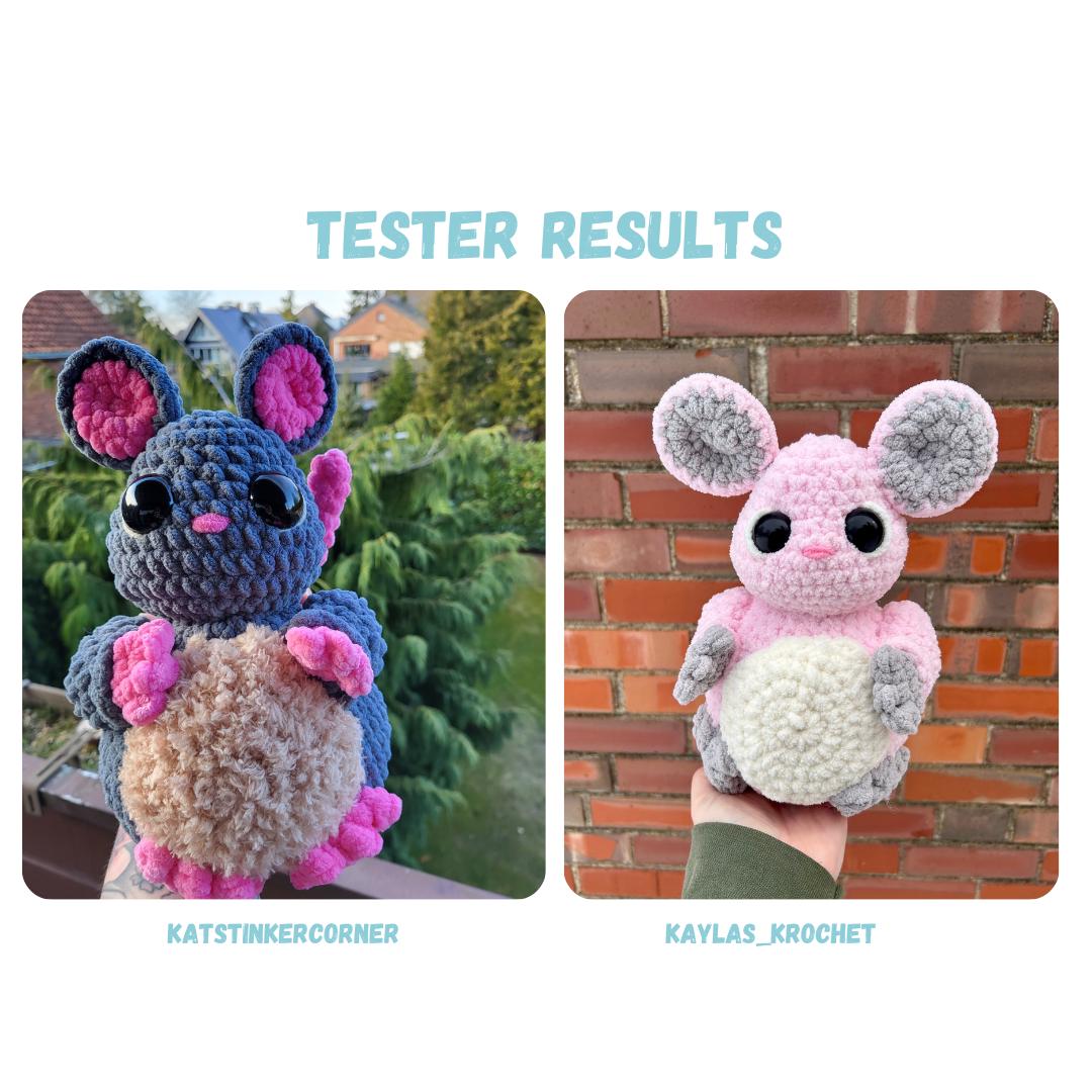 Boh Anime Mouse Crochet Pattern