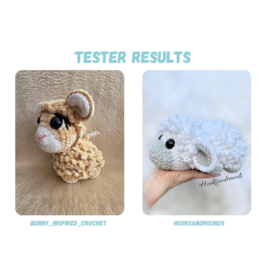 Sweet Sheep Crochet Pattern