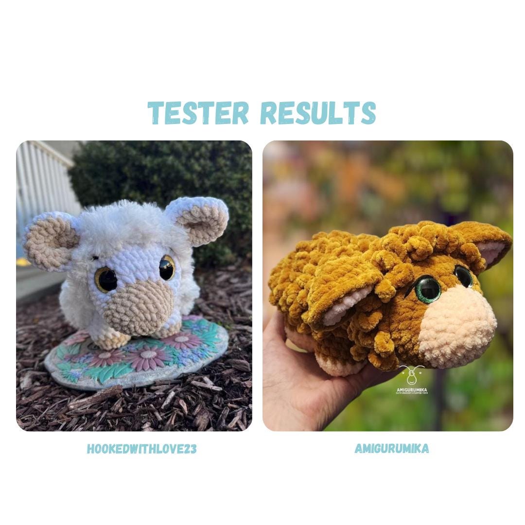 Sweet Sheep Crochet Pattern