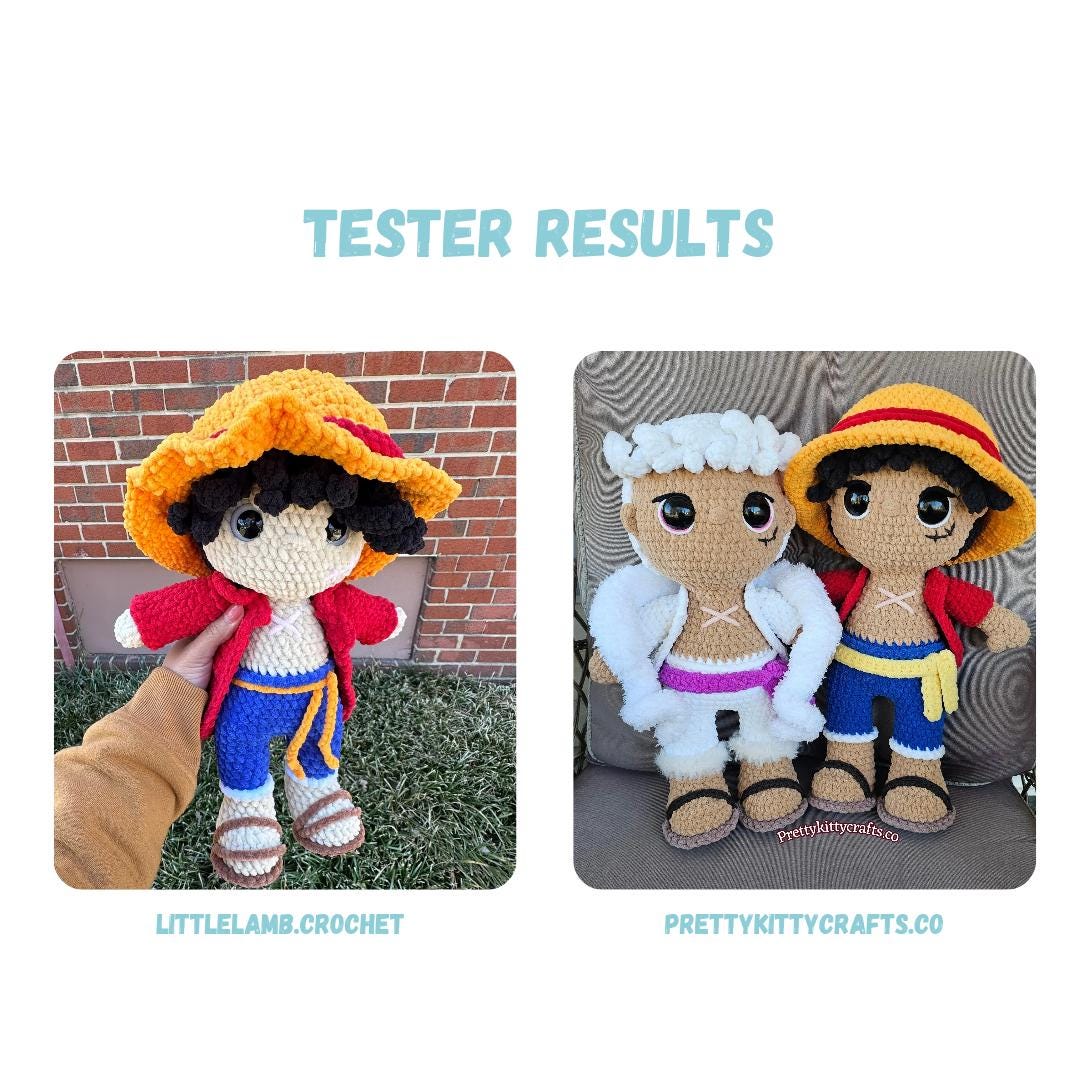 Anime Pirate Crochet Pattern