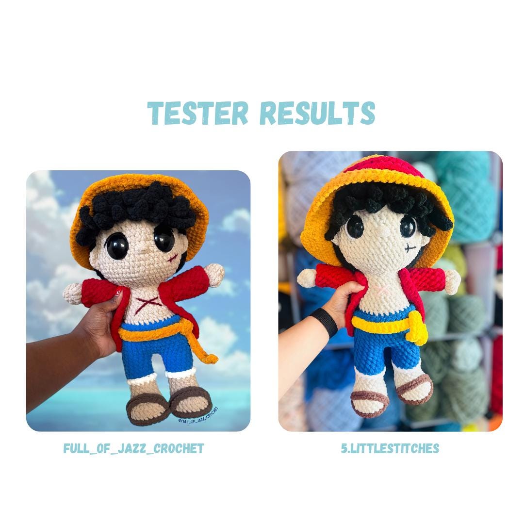Anime Pirate Crochet Pattern